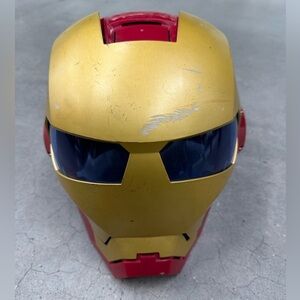 Iron man mask helmet light up noise making mask Avengers Marvel flip mask costum